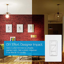 Load image into Gallery viewer, Lutron Caseta Wireless Smart Lighting Dimmer Switch and Remote Kit for Wall &amp; Ceiling Lights, P-PKG1W-WH, White
