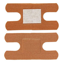 Load image into Gallery viewer, Curad Fabric Adhesive Knuckle Bandages, Finger Bandages for Knuckles (Pack of 100), Natural
