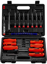 Load image into Gallery viewer, AMM 32-piece Magnetic screwdriver sets with storage case，Containsslotted, star, square, Philips screwdriver bits other practical tools，The best tool gift for a man
