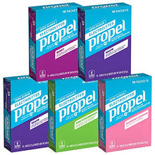 Load image into Gallery viewer, Propel Powder Packets 4 Flavor Variety Pack With Electrolytes, Vitamins and No Sugar 10 Count (Pack of 5) (Packaging May Vary)
