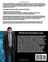 Load image into Gallery viewer, Study Guide for Fundamentals of Engineering (FE) Electrical &amp; Computer CBT Exam: Practice over 700 solved problems with detailed solutions based on NCEES® FE Reference Handbook Version 10.0.1
