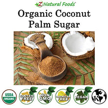 Load image into Gallery viewer, Organic Coconut Palm Sugar - Great For Desserts, Baking, Coffee, Tea, Oatmeal, &amp; More - Unrefined, Vegan, Gluten Free, Non GMO, &amp; Kosher - 1 lb
