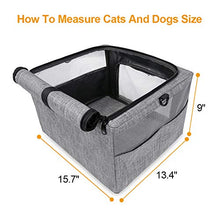 Load image into Gallery viewer, BEELIKE Portable Pet Crate Pet Cage Great Dog Kennel Cat Play Cube for Home Indoor &amp; Nice Dog Crate Cat Cage for Travel Outdoor – for Dogs Cats and Puppies
