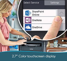 Load image into Gallery viewer, Brother Compact Monochrome Laser Printer, HLL2395DW, Flatbed Copy &amp; Scan, Wireless Printing, NFC, Cloud-Based Printing &amp; Scanning, Amazon Dash Replenishment Ready - BLACK
