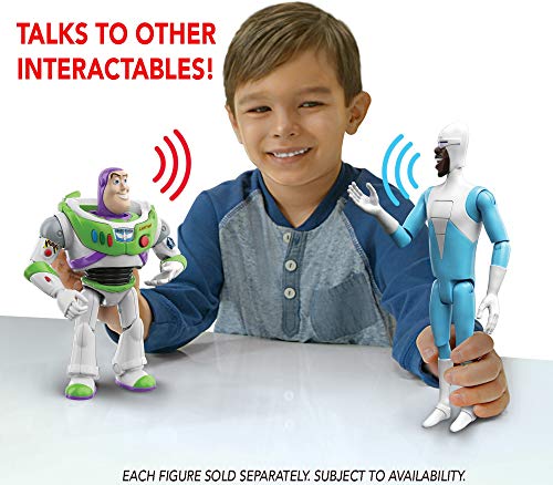 Load image into Gallery viewer, Pixar Mattel Interactables Frozone Talking Action Figure, 8-in Tall Highly Posable Movie Character Toy, Interacts with Other Figures, Kids Gift Ages 3 Years & Older