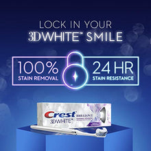 Load image into Gallery viewer, Crest 3D White Brilliance Toothpaste, Vibrant Peppermint, 3.9 Oz (Pack of 3)
