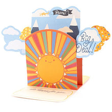 Load image into Gallery viewer, Hallmark Pop Up Graduation Card with Song (Smiling Sun, Plays Happy by Pharrell Williams )
