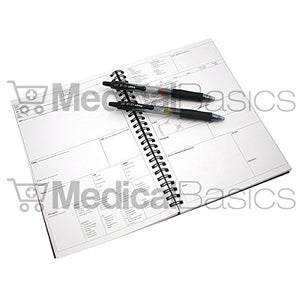 H&P Notebook - Medical History and Physical Notebook, 100 Medical templates with Perforations