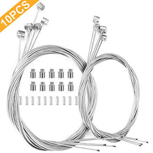 Load image into Gallery viewer, Hyacinth 10PCS Premium Bike Brake Cable, Professional Bicycle Brake line for Mountain and Road, Free for End Caps and End Ferrule
