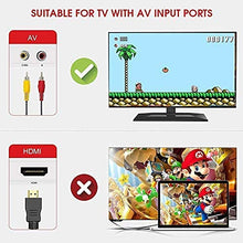 Load image into Gallery viewer, Classic Retro Game Console, Plug and Play 8-bit Video Game Entertainment System Built-in 620 Games with 2 Classic Controllers (Black)
