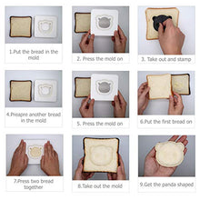 Load image into Gallery viewer, Excelity Cute Panda Bear DIY Sandwich Cutter Cake Bread Toast Mold Maker

