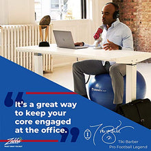 Load image into Gallery viewer, URBNFit Exercise Ball (Multiple Sizes) for Fitness, Stability, Balance &amp; Yoga Ball - Workout Guide &amp; Quick Pump Included - Anti Burst Professional Quality Design
