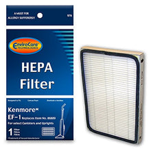 Load image into Gallery viewer, EnviroCare Replacement HEPA Vacuum Cleaner Filter Designed to fit Kenmore EF-1 for Select Canisters and Uprights
