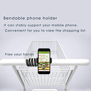 Universal Mobile Phone Stand, Lazy Bracket, Cell Phone Holder,Phone Holder for Bed, DIY Free Rotating Mounts with Multiple Function, Neck Phone Holder Gooseneck Cell Phone Holders Can Remote Selfie