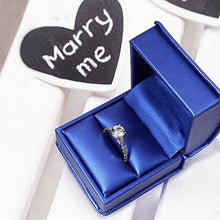 Load image into Gallery viewer, 4CT Round Brilliant Solitaire AAA CZ Cubic Zirconia Engagement Ring Thin Pave Band 925 Sterling Silver For Girlfriend
