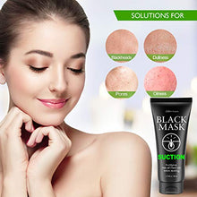 Load image into Gallery viewer, Blackhead Remover Mask Valuable 3-in-1 Kit Nature Nation Purifying Peel Off Mask, With 5 Blackhead &amp; Pimple Comedone Extractors and Silicone Brush, Deep Cleansing Blackheads Removal Mask Kit

