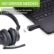 Load image into Gallery viewer, Avantree DG59(M) Wireless Headphones with Microphone &amp; USB Adapter Set for PC Computer Laptop PS5 PS4, High Sound Quality in-Game Voice Chat, 40hrs Bluetooth Headsets with Mic for Skype Zoom Meetings
