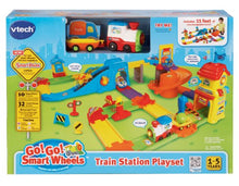 Load image into Gallery viewer, VTech Go! Go! Smart Wheels Train Station Playset
