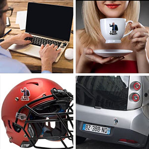 100 Pcs I Did That Biden Stickers, Joe Biden Stickers Funny I Did That - Pointed to Your Left,Biden Humor Decals Car Bumper Reflective Waterproof Stickers for Gas Pump Motorcycle Helmet Laptop Window