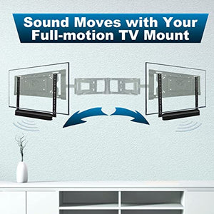 notiela Soundbar Wall Mount for Sonos Beam and Soundbar Mount for Sonos Beam Sound Bar Mount Under or Above TV, Mounting Brackets for Sonos Beam Gen 1, Gen 2