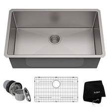Load image into Gallery viewer, Kraus KHU100-30 Kitchen Sink, 30 Inch, Stainless Steel
