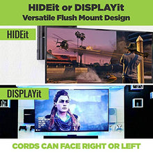 Load image into Gallery viewer, HIDEit Mounts 4 Original PS4 Mount, Black Steel Wall Mount for PS4 Original, Safely Store PS4 Console Near or Behind TV

