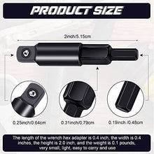 Load image into Gallery viewer, 2 Pieces HVAC Service Wrench Set 3/16 to 5/16 Allen Wrench Tools Hex Key Adapter for Straight Metric for Fixing Air Conditioning Refrigeration Device
