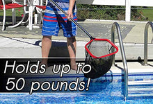 Load image into Gallery viewer, Pool Net Skimmer Fine Mesh - ProTuff Unlimited Free Replacements - 3X Faster Pro Grade Pool Nets for Cleaning Heavy Duty Leaf, Small &amp; Large Debris Messes
