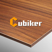 Load image into Gallery viewer, Cubiker Modern L-Shaped Desk Computer Corner Desk, PC Laptop Writing Study Desk for Home Office Wood &amp; Metal, Espresso
