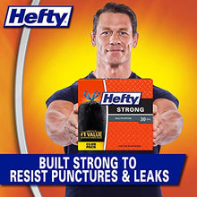 Load image into Gallery viewer, Hefty Strong Multipurpose Large Trash Bags, 30 Gallon, 74 Count
