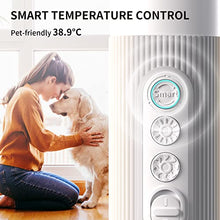 Load image into Gallery viewer, uahpet Pet Dryer for Dog, Portable Handheld Pet Grooming Hair Dryer Less Noise Dog Blow Dryer with NTC Smart Temperature Control High Velocity Pet Force Dryer for Household Travel Camping
