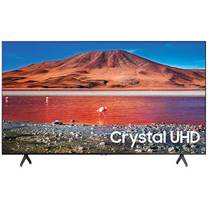 SAMSUNG UN58TU7000 58" 4K Ultra HD Smart LED TV (2020) with Deco Gear Soundbar Bundle