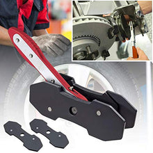 Load image into Gallery viewer, JOJOY LUX Brake Caliper Press Tool, 360 Degree Swing Ratchet Expander Wrench Car Wheel Piston Spreader with Extra 2PCS Large Plates for Single Twin Quad Sextuplet Piston Disc Brake Caliper

