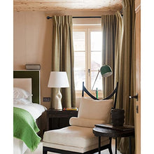 Load image into Gallery viewer, Adjustable Curtain Rod Set -1 inch Black Curtain Rods, Large Window Curtain Rod and Bracket,1 inch Drapery Rods for Bedroom,Kitchen,Sliding Glass Door (34-100”)
