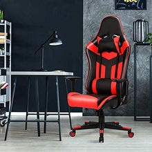 Load image into Gallery viewer, Acethrone Gaming Chair Racing Office Computer Ergonomic Video Game Chair Backrest and Seat Height Adjustable Swivel Recliner with Headrest and Lumbar Pillow Esports Chair,Red
