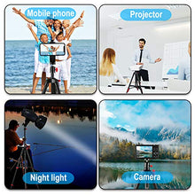 Load image into Gallery viewer, Fufly Phone Tripod, Adjustable Tripod for Phone &amp; Camera, 54in Travel Video Tripod Phone Stand with Bluetooth Remote &amp; Smartphone Holder Fit iPhone Xs/Xr/Xs Max/X/8/Galaxy/Huawei/Samsung/GoPro Camera
