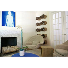Load image into Gallery viewer, PetFusion Cat Scratcher Lounge - Walnut Brown, 1 Level (PF-CL1)
