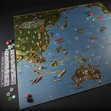 Load image into Gallery viewer, Hasbro Gaming Avalon Hill Axis &amp; Allies Pacific 1940 Second Edition WWII Strategy Board Game, with Extra Large Gameboard, Ages 12 and Up, 2-4 Players, English Version, Brown
