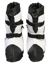 Load image into Gallery viewer, Aeromax Astronaut Boots, Size Large, White, with NASA patches
