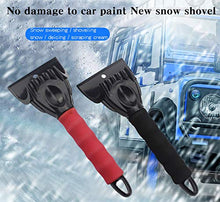 Load image into Gallery viewer, YES.YM Car Ice Scraper for Windshield,Snow Scraper (2Pack) Snow Ice Scraper for Car with Foam Handle,Heavy-Duty Frost and Snow Removal Tool for Car Windshield and Window
