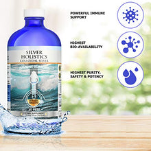 Load image into Gallery viewer, Colloidal Silver Liquid Solution 16 oz in Glass Bottle 10 PPM
