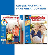 Load image into Gallery viewer, Summer Bridge Activities Workbook—Bridging Grades K to 1 in Just 15 Minutes a Day, Ages 5-6, Reading, Writing, Math, Science, Social Studies, Summer Learning Activity Book With Flash Cards (160 pgs)
