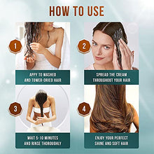 Load image into Gallery viewer, Premium Keratin Hair Mask - Professional Treatment for Hair Repair, Nourishment &amp; Beauty - Hair Mask - Vitamin Complex for All Hair Types - with Omega 3, 9, Vitamin E - Protein Nourishment Mask
