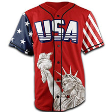 Load image into Gallery viewer, Greater Half Jersey: Liberty Edition Red Trump #45 Jersey (2XL)
