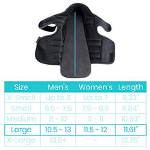 Load image into Gallery viewer, Vive Post Op Shoe - Lightweight Medical Walking Boot with Adjustable Strap - Post Injury Surgical Foot Cast - Durable Square Toe Orthopedic Support Brace for Broken Bone - Men, Women Fracture Recovery

