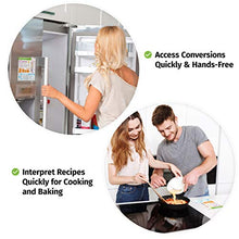 Load image into Gallery viewer, Kitchen Conversion Chart Magnet - Imperial &amp; Metric to Standard Conversion Chart Decor Cooking Measurements for Food - Measuring Weight, Liquid, Temperature - Recipe Baking Tools Cookbook Accessories
