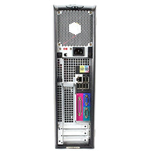 Load image into Gallery viewer, DELL Desktop Computer Package with WiFi, Dual Core 2.0GHz, 80GB, 2GB, Windows 10 Professional, DELL 17in Monitor (Renewed)']
