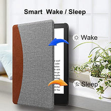 Load image into Gallery viewer, FANRTE Case Fits Amazon 6.8" Kindle Paper White(11th Generation 2021 Release) and Signature Edition,Ultra-Thin and Lightweight PU Leather Smart Protective case with Auto Wake/Sleep(Grey)

