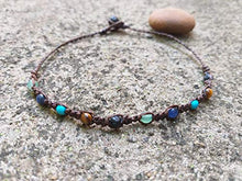 Load image into Gallery viewer, Bracelet,Kyanite stone,Jade green stone, tiger eye stone,Turquoise blue stone,lava stone,It is fashionable for both men and women.
