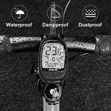 Load image into Gallery viewer, MEILAN Oval GPS Bike Computer Wireless, Bluetooth ANT+ Bicycle Odometer and Speedometer Waterproof Rechargeable Cycling Computer with 2.4 Inch LCD Backlight Display Fits All Bikes Outdoor Cycling

